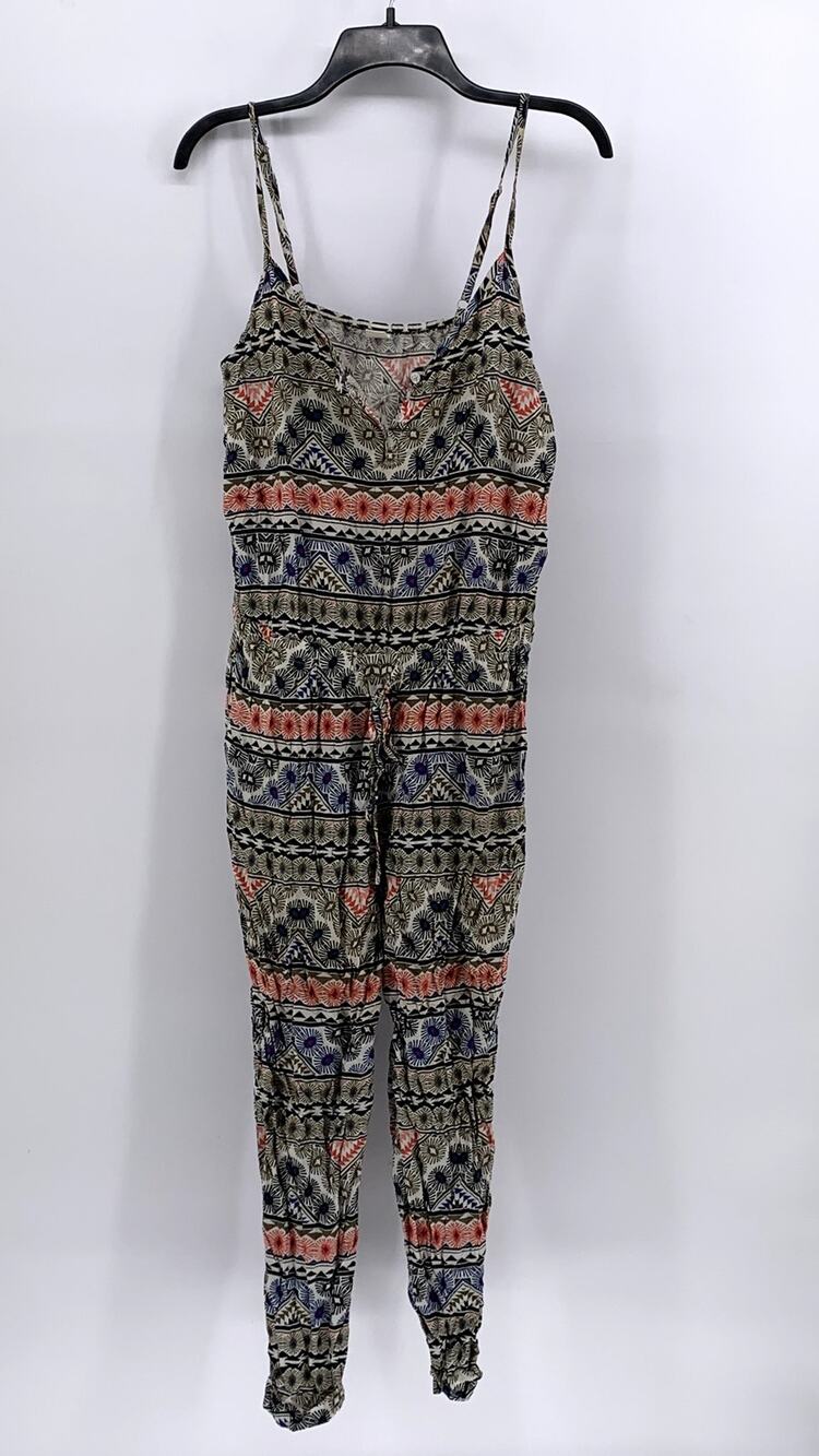 OLD NAVY Women's Printed SPaghetti Strap One-Piece Jumpsuit SZ S